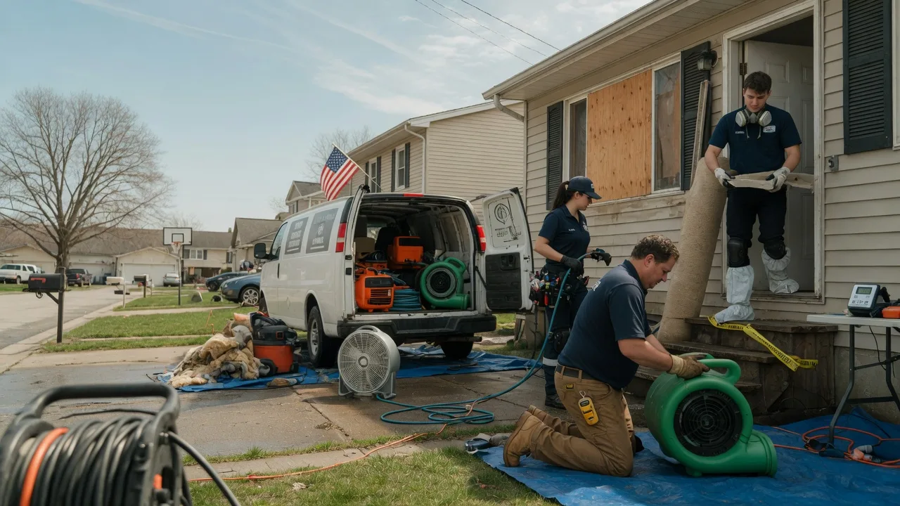 Water Damage Restoration in Vaughn, MT near me